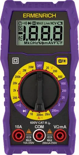 fotografia Uniwersalny miernik cyfrowy Ermenrich Zing TC07, obraz 1