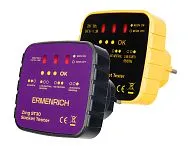 fotografia Tester do gniazd sieciowych Ermenrich Zing ST30