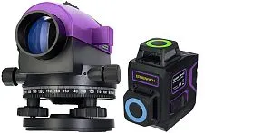 Poziomice laserowe i niwelatory optyczne