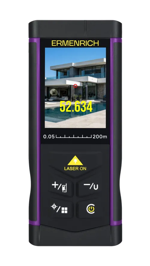 zdjęcie Miernik laserowy Ermenrich PRO LR200, z kamerą, obraz 4