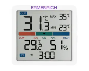 fotografia Termohigrometr Ermenrich Report WR10 