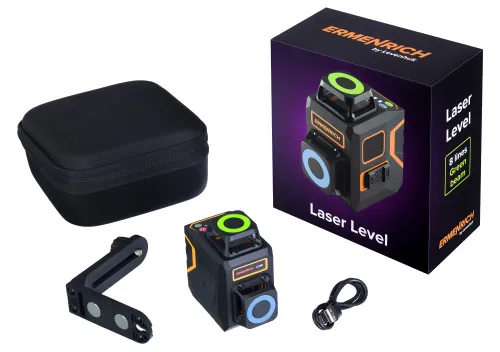 foto Poziomica laserowa Ermenrich PRO LV40, czarny, obraz 2
