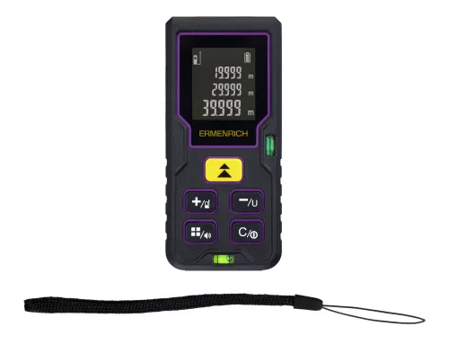 obraz Miernik laserowy Ermenrich Reel PLUS GD40, czarny, obraz 2