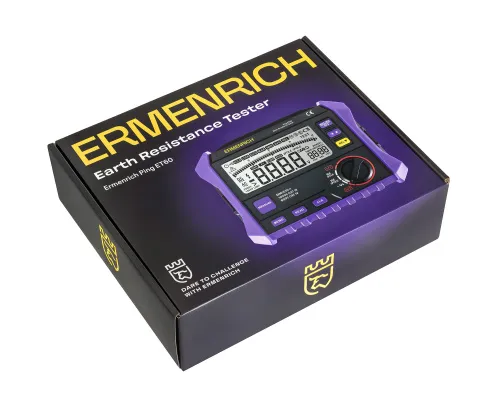 fotografia Miernik rezystancji uziemienia Ermenrich Ping ET60, obraz 9