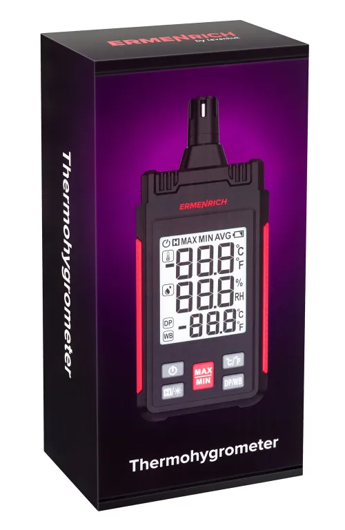 zdjęcie Termohigrometr Ermenrich Wett TU20, obraz 9