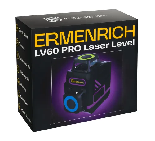 obraz Poziomica laserowa Ermenrich PRO LV60, obraz 10