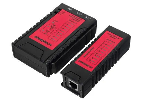 fotografia Tester przewodów i PoE Ermenrich NetGeeks NP10, obraz 6