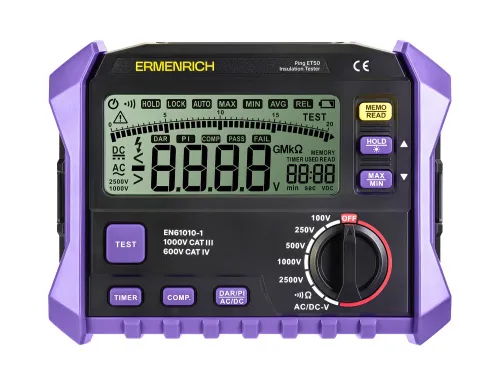 zdjęcie Tester izolacji Ermenrich Ping ET50, obraz 3