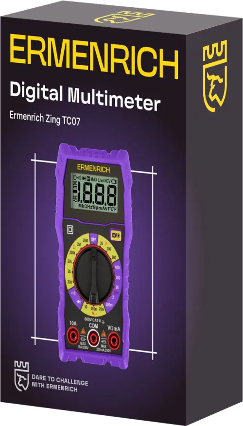 fotografia Uniwersalny miernik cyfrowy Ermenrich Zing TC07, obraz 2