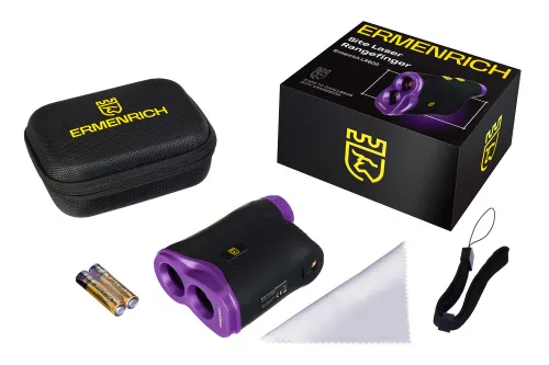 zdjęcie Budowlany dalmierz laserowy Ermenrich LR600, czarny, obraz 2