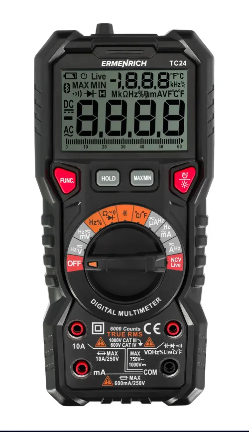 obraz Uniwersalny miernik cyfrowy Ermenrich Zing TC24, obraz 2