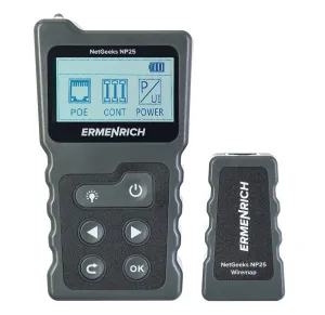 fotografia Tester PoE Ermenrich NetGeeks NP25